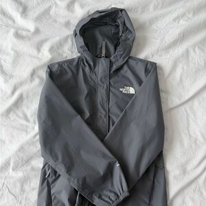 The North Face Gray Raincoat